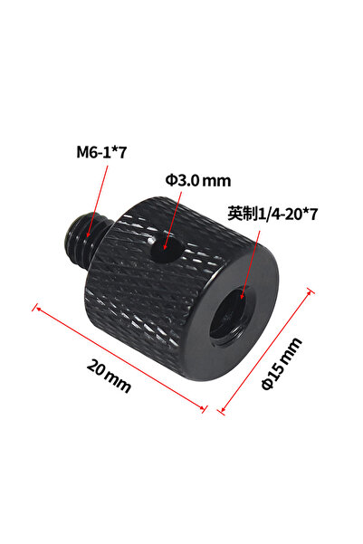 Choice16 Reinforce TT 14 M6 Conversion Screw 1/4 to 1/4 3/8" M4 M5 M6 M8 M10 ...