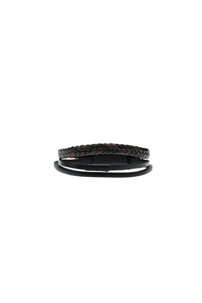 Kiğılı Set of 2 Leather Bracelets