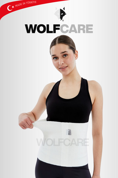 WOLFCARE Termal Yün Bel Korsesi-Sıcak Tutar-Ağrı Üşüme Önler-Destekler