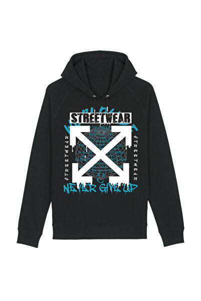 Kartier Black Unisex Streetwear Sweatshirt
