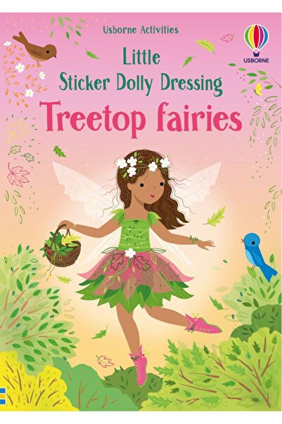 Usborne Păpușă mică cu autocolante, îmbrăcând zâne în vârful copacilor