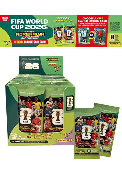 Next Plus بطاقات لاعبي كرة القدم المرخصة لكأس العالم فيفا 2026 - 50 حزمة (400...