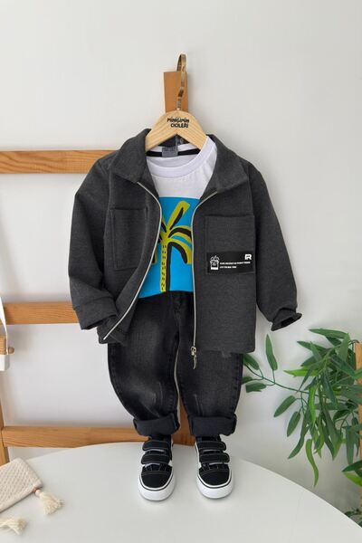 Minigimin Cicileri Miniğimin Cicileri Σετ Με τσέπες τεμαχίων για αγόρια με μπ...