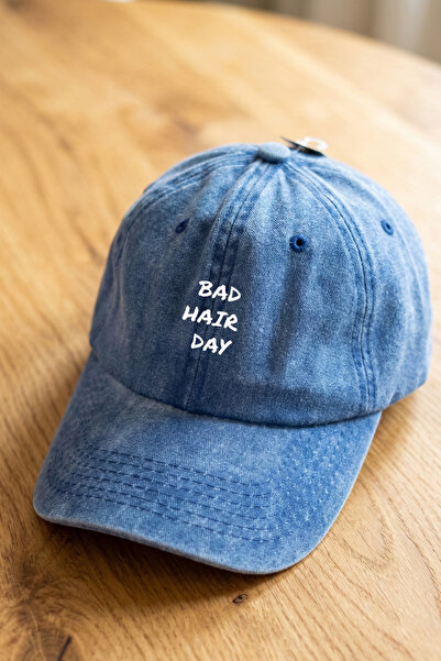 emybox Bad Hair Day Written Washable Unisex Hat - Vintage Metal Buckle Adjust...