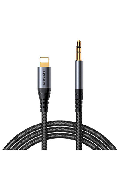 Joyroom SY-A06 Lightning to 3.5mm Aux Audio Cable 1.2m Black