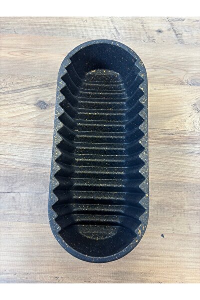 Generic Premium Granit Döküm Baton Kek Kalıbı - 35 cm Büyük Boy - 6 Katmanlı ...