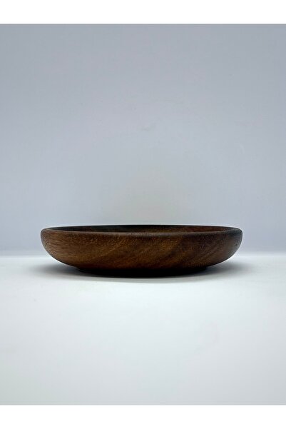 BM WOODCRAFT Milicia-03 İroko Ahşap Çerez Tabağı / El Yapımı Doğal Masif Sunu...