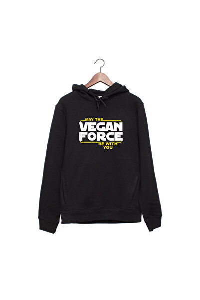Kartier Hanorac negru unisex Vegan Force