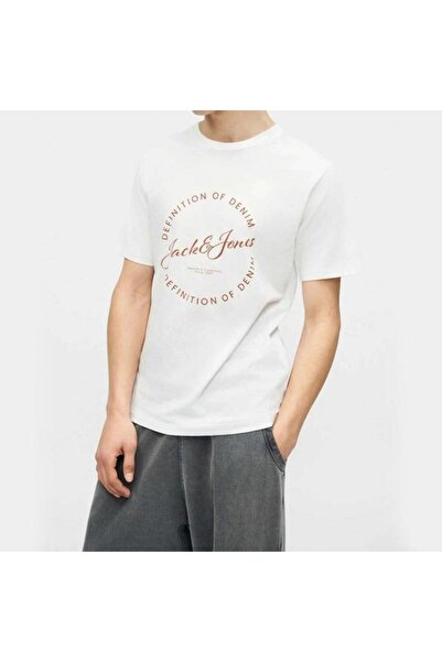 Jack & Jones Jack&Jones Grayson Erkek Bej Tişört