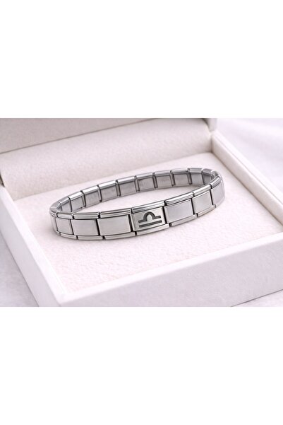 Twin Store Steel Nomination Bracelet Libra Zodiac Sign |   Stainless Steel Zo...