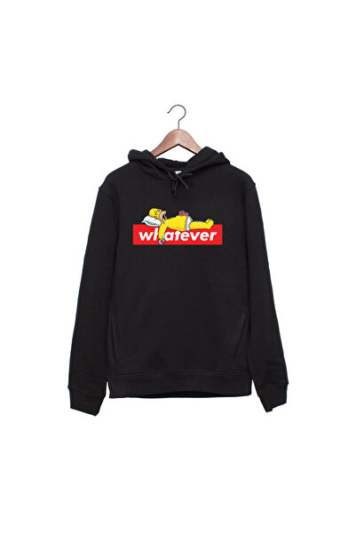 Kartier Hanorac negru unisex Whatever