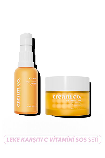 Cream Co. Leke Karşıtı Yenileyici Aydınlatıcı Cilt Tonu Eşitleyici C Vitamini...