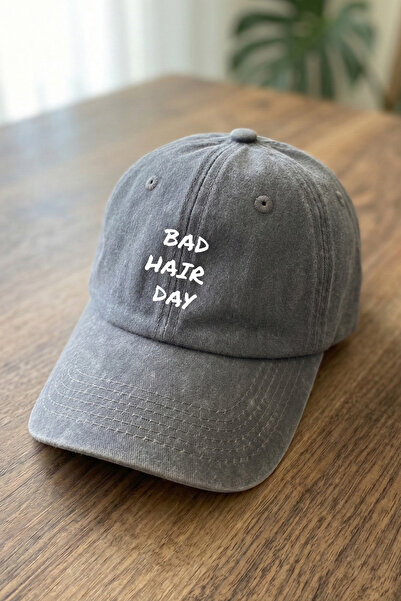 emybox Bad Hair Day Written Washable Unisex Hat - Vintage Metal Buckle Adjust...