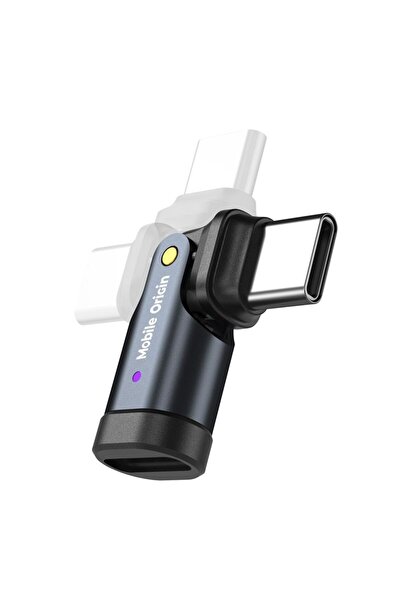 Mobile Origin Adaptor rotativ USB-C CB5 240W 480Mbps Negru