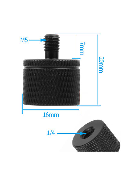 Choice42 V M5 to 1 4 female Conversion Screw 1/4 to 1/4 3/8" M4 M5 M6 M8 M10 ...