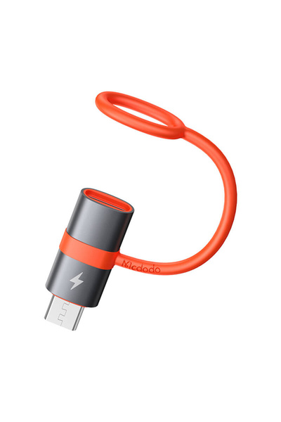 Mcdodo OT-3820 USB-C to Micro USB Adapter, Data Transfer & QC Charging, Black