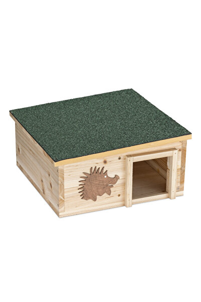 Navaris Căsuță pentru arici cu acoperiș verde detașabil, 40 x 40 x 19 cm, 508...