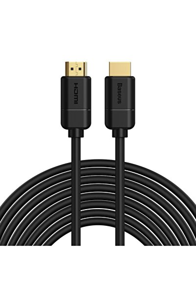 Baseus Καλώδιο HDMI 2.0 Αρσενικό σε Αρσενικό 8μ 4K@30Hz HDR 3D 18Gbps Μαύρο