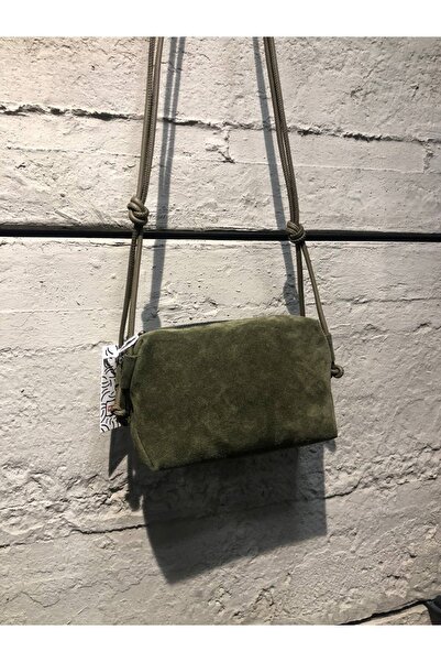 DESAN Yeşil güderi çanta