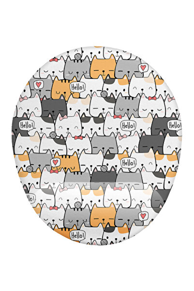 Cat Pattern Wrist Support Mouse Pad Mousepad Mouse Pad
