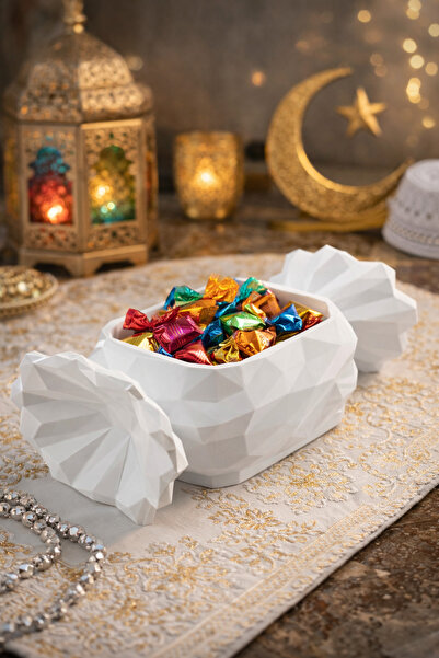 TTRobotic Bayram Şekerliği – Dekoratif Şeker Kutusu | Ramazan & Bayram Sofras...