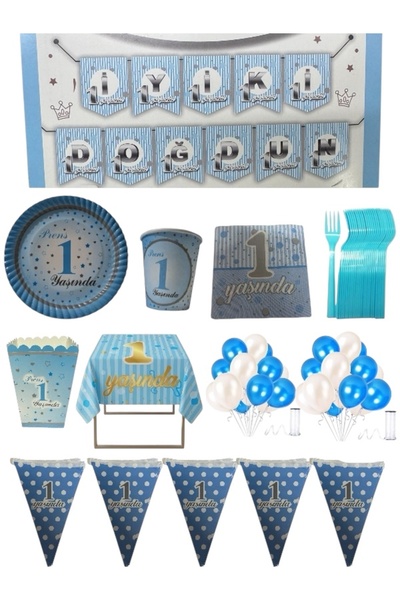CAVAŞ sun hat Set pentru aniversarea de 1 an cu tematică Prințul - Pachet de ...