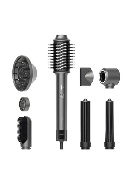 iHunt Uscător de păr Femme 7-în-1 HD4 PRO, 1300W, 110.000 rpm, Gri