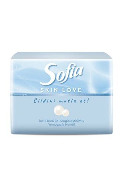 Sofia 6 Pieces of Skin Love Mini Wipes 75Pcs