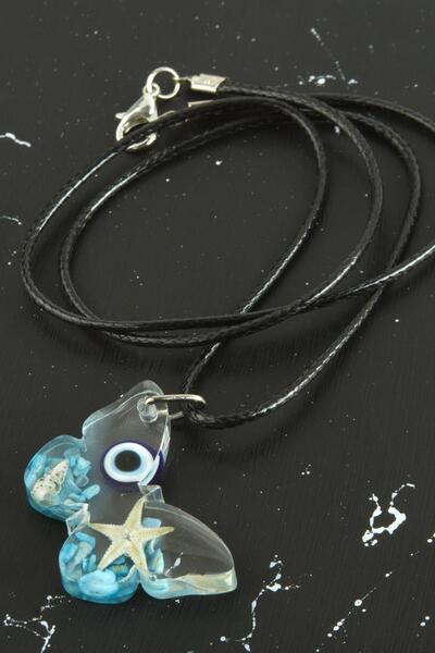 ZERO LAND ستوروزال دينيز يستار ستار فرايز فراشة (183750) قلادة إيبوكسي-مي