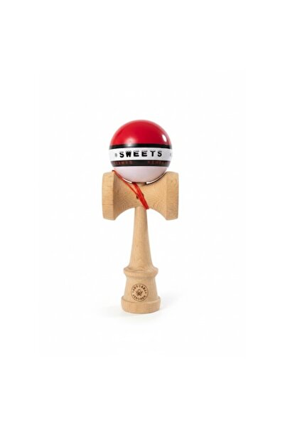 Kendama Starter pentru dulciuri, formă amplificată, roșu