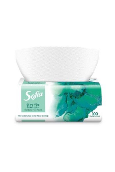 Sofia 2 Hand and Face Towels 100Pcs