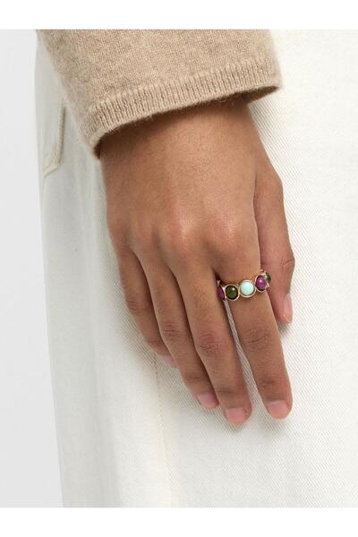 PARFOIS Çok Renkli Resin Yüzük