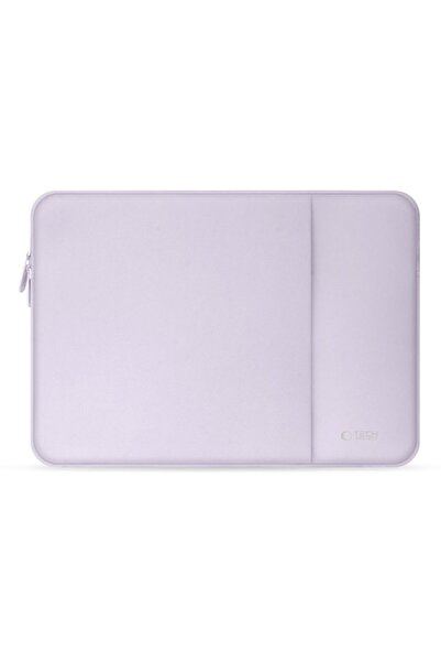 Tech-Protect Husă pentru laptop din neopren de 15-16 inch cu fermoar, mov