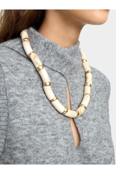 PARFOIS Taş Efektli Kısa Parçalı Kolye