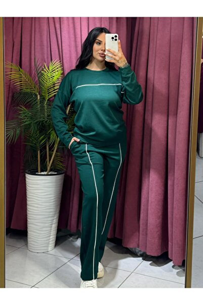 inci bayan giyim Seasonal Moodal Belted Suit