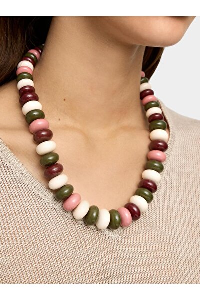 PARFOIS Çok Renkli Boncuklu Kısa Kolye