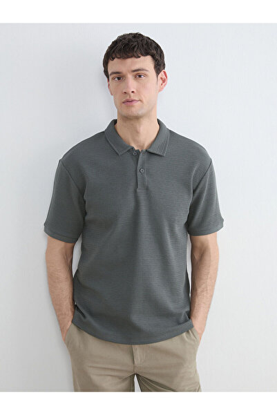 LC Waikiki Nevavm with a Difference Polo Collar Men's T-Shirt