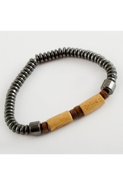 ZERO LAND سوار من الحجر الطبيعي (182948) من STOROZAL - أنثراسايت