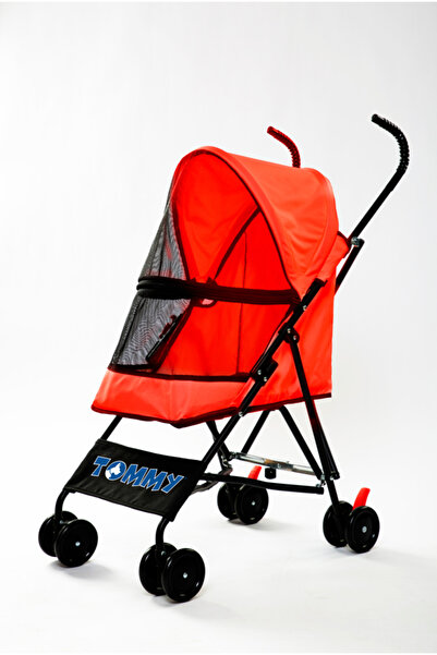 Tommy MATRIXZN Evcil Hayvan Arabası Kırmızı 76.5*44*99cm (210238) Max 15kg