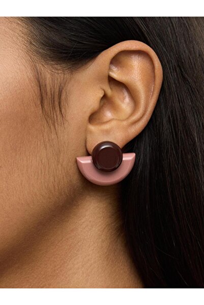 PARFOIS Resin Yelpaze Küpe