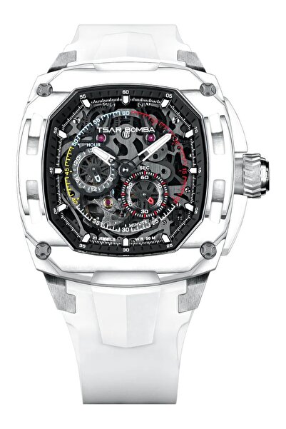 Tsar Bomba Мъжки часовник TB8601-02, автоматичен, 43 мм, 5ATM