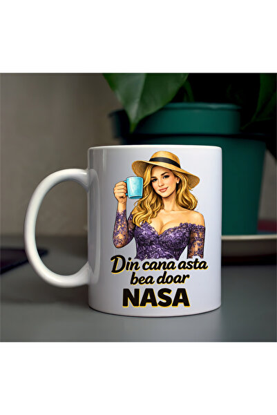 OEM Cana personalizata pentru NASA - cadoul perfect