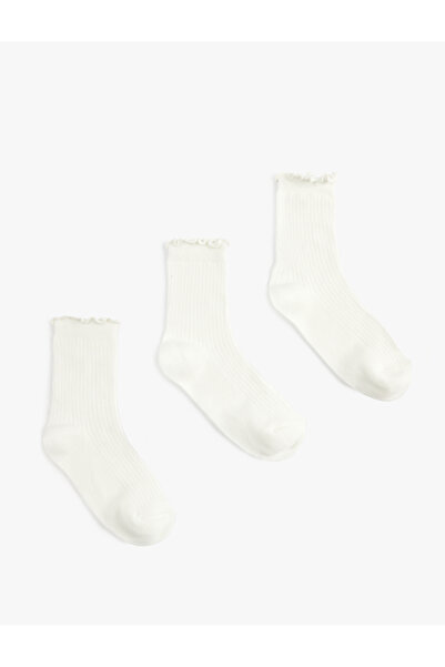 Koton Cotton 3-Piece Sock Set