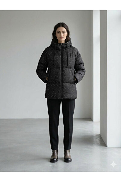 Salvi Hooded Stone Inflatable Coat