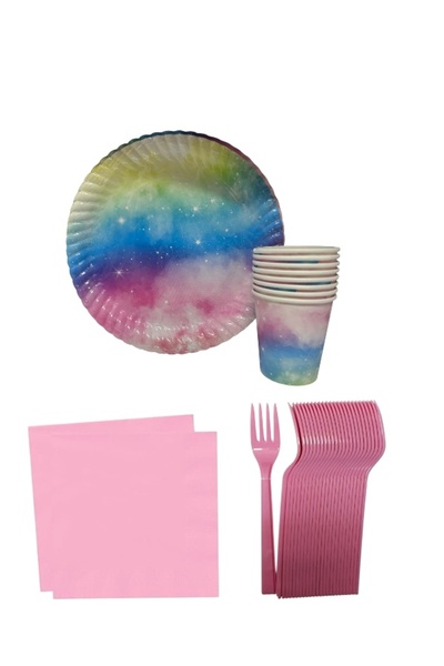 CAVAŞ sun hat Concept de 4 piese pentru 8 persoane cu tematică galaxie curcub...