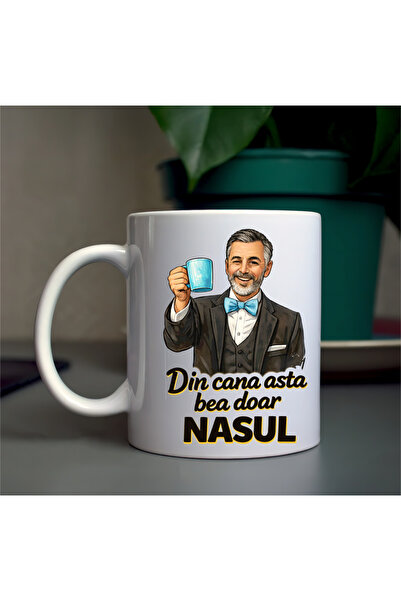 OEM Cana ceramica personalizata pentru NAS - cadoul perfect