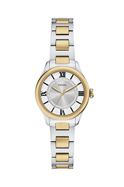 Fossil Ceas Gilmore din oțel inoxidabil, argintiu/auriu