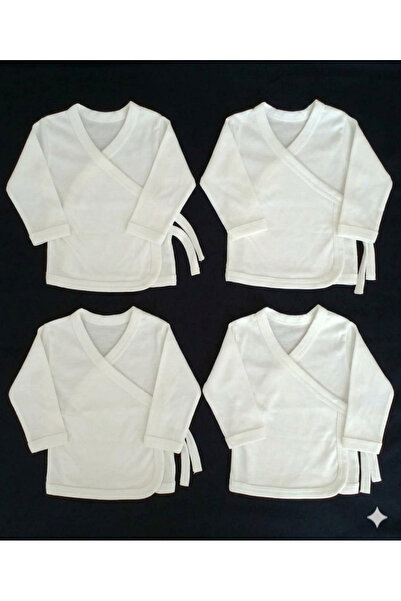 Newworld baby 4 قطع ملابس داخلية للأطفال حديثي الولادة B بأربطة 100% قطن P قطن u