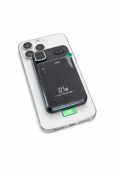 OEM Baterie externa, 10000mAh cu port USB-C, cu tehnologia MagSafe, wireless,...