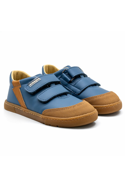 titanitos Barefoot shoes for boys CRB540 Rafale Azafata Tan– navy blue, Genui...